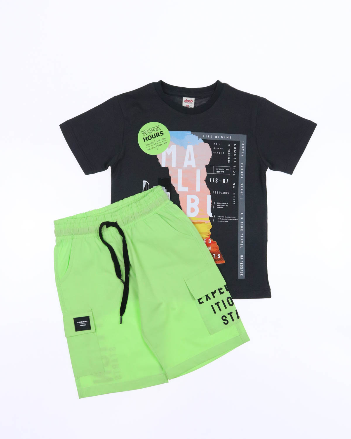 DMB KIDS 7416 Костюм (цвет: Темно-серый\салатовый) DMB KIDS 7416 Костюм (цвет: Темно-серый\салатовый)