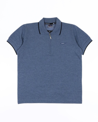CEGISA 1596/2 Поло (цвет: Синий меланж)
